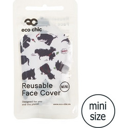 Eco Chic Mini Face Cover White Scatty Scotty M103 1τμχ