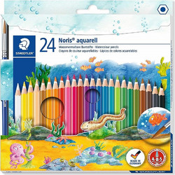 Staedtler Noris Aquarell Ξυλομπογιές Ακουαρέλας Σετ 24τμχ