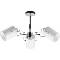 Home Lighting KQ 2654/3 Κρεμαστό Φωτιστικό Οροφής Τρίφωτο Λευκό 77-8100