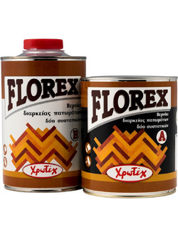 Χρωτέχ Florex (A+B) Βερνίκι Διάφανο Satin 2lt