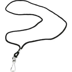 Amila Κορδόνι Σφυρίχτρας Whistle Lanyard - Μαύρο (44062) Μαύρο