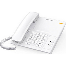 Alcatel Temporis T26 Ενσύρματο Τηλέφωνο για Ηλικιωμένους Λευκό