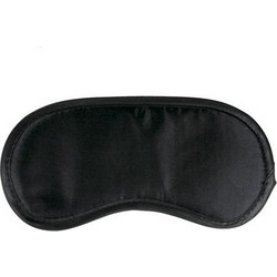 EASYTOYS BLACK SATIN EYE MASK