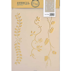 Fleur Στένσιλ 21x29.7cm No605 71384