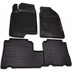 Novline ΜΑΡΚΕ ΠΑΤΑΚΙΑ ΣΕ ΣΚΑΦΗ TPE ΛΑΣΤΙΧΟ ΓΙΑ CHEVROLET CAPTIVA 2006-2011 ΣΕ ΜΑΥΡΟ ΧΡΩΜΑ NOVLINE - 4 ΤΕΜ. CARCHV00001/NV