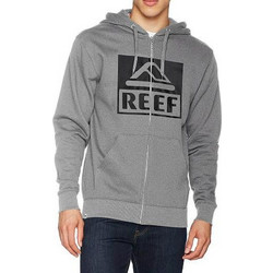 Reef Classic Ανδρική Ζακέτα Φούτερ με Κουκούλα και Φερμουάρ Γκρι RA3FBEHGR