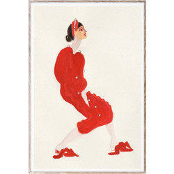 Πόστερ Red With Pearls 12005 30x40 Paper Collective Κάθετοι Χαρτί