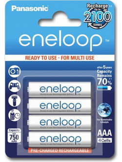 Panasonic Eneloop AAA 750mAh 4τμχ