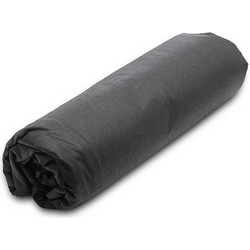 Sunshine Home Σεντόνι Ημίδιπλο Βαμβακερό με Λάστιχο 120x200+20 Menta 21 Black