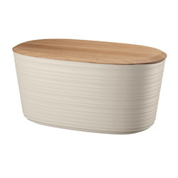 Ψωμιέρα με καπάκι bamboo 39.2 εκ. Guzzini Tierra Clay