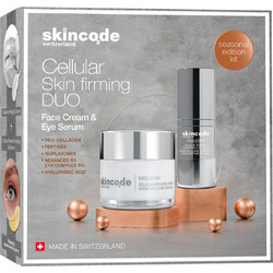 Skincode Set Exclusive Cellular Anti-Aging Cream 50ml + Cellular Wrinkle Prohibiting Eye Serum 15ml