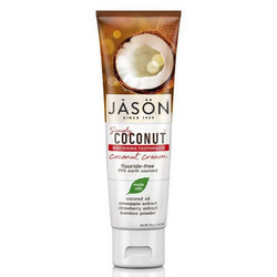 Jason Coconut Οδοντόκρεμα για Λεύκανση Χωρίς Φθόριο 180ml