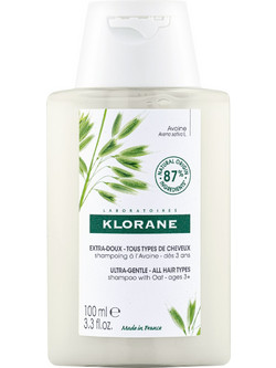 Klorane ing au Lait D' Avoine Σαμπουάν Κερατίνης για Λεπτά Μαλλιά 100ml