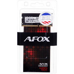 AFOX 8GB (1X8GB) DDR4 2400MHz SoDimm