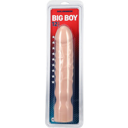 Doc Johnson Big Boy Ρεαλιστικό Dildo με Βεντούζα 25cm Λευκό