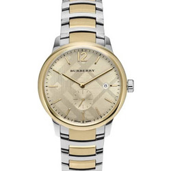 Burberry The Classic Γυναικείο Ρολόι με Χρυσό Μεταλλικό Μπρασελέ BU10011
