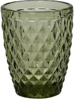 Espiel Σετ Ποτήρια Ουίσκι Γυάλινα Tristar Green 220ml 6τμχ TIR110K6