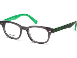 Dsquared2 DQ5098 020 Γυναικείος Σκελετός Γυαλιών Οράσεως Κοκάλινος Μαύρος Πράσινος