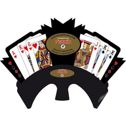 ΠΛΑΣΤΙΚΗ ΒΑΣΗ ΓΙΑ ΤΡΑΠΟΥΛΟΧΑΡΤΑ PLATINUM GAMES CARD HOLDER DELUXE ΜΑΥΡΟ