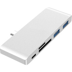 Type C 5 in 1 Combo Hub Adapter usb hub HW-TC13 (Κωδ. 1-DOCK005)