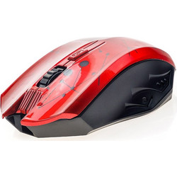 R-horse RF-6380B Ασύρματο Gaming Ποντίκι 1600 DPI Red