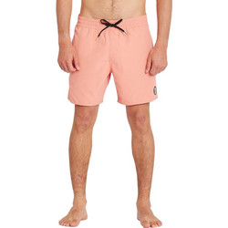 Volcom Lido Solid Trunk 16" Boardshorts Ανδρικό Μαγιό Σορτς Σομόν A2512005-CYO