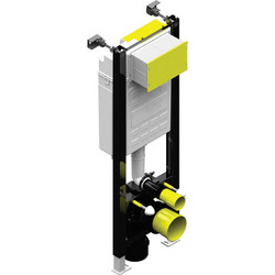 Karag T07-5113 Καζανάκι Εντοιχισμού Ειδικών Διαστάσεων 35x13,5cm Για Αναρτώμενες Λεκάνες