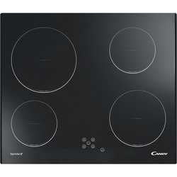 Candy CH64DCT Κεραμική Εστία Αυτόνομη με Λειτουργία Κλειδώματος 59x52cm