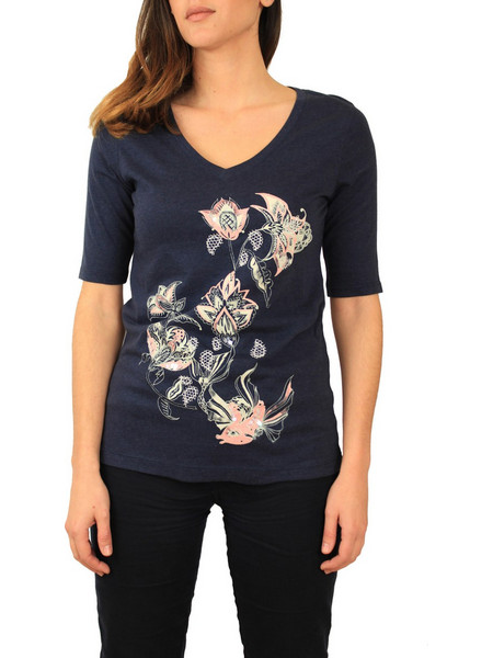 T-shirt DP0T4835-Blue