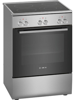 Bosch HKA090150 Κουζίνα Ηλεκτρική 66lt με Κεραμικές Εστίες 60cm
