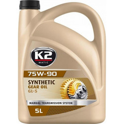 Λιπαντικό μηχανικού κιβωτίου ταχυτήτων K2 75W-90 GL-5 5L