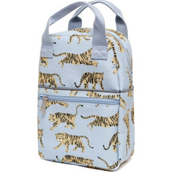 Petit Monkey Tigers Σχολική Τσάντα Πλάτης Νηπιαγωγείου Γκρι PTM-BP7-S