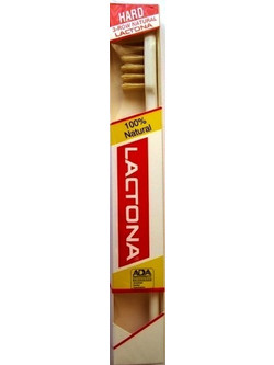 Lactona Natural 18 Extra Hard Φυσικό Οδοντόβουρτσα
