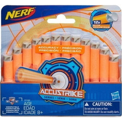 Hasbro Nerf N-Strike Elite AccuStrike Series Refill Pack 12 Darts Σφαίρες Εκτοξευτή για 8+ Ετών