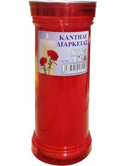 Κερί Αφιέρωσης από Πλαστικό
