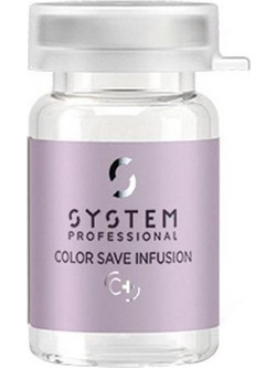 System Professional Fibra Color Save Infusion C+ Αμπούλες Μαλλιών για Προστασία Χρώματος 20x5ml