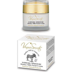 Venus Secrets 24h Moisture Donkey Milk & Argan Oil Cream 50ml