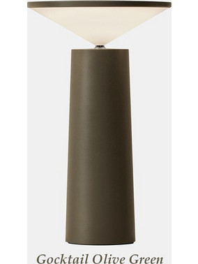 LEDS C4 LEDs C4 Cocktail Olive Green Φωτιστικά Πορτατίφ Με Μπαταρία (10-8327-EX-EX)