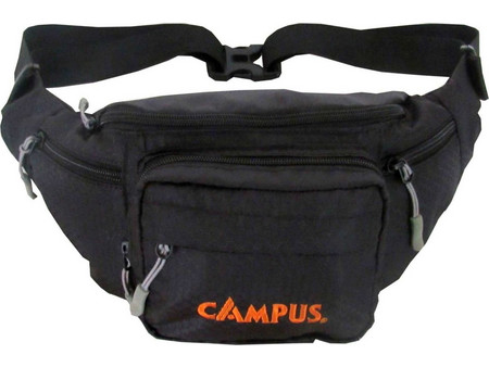 Campus Banana Τσαντάκι Μέσης Μαύρο 810-3188