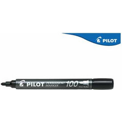Pilot Μαρκαδόρος Ανεξίτηλος FINE SCA-100 Μαύρος