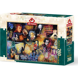Puzzle Art Puzzle Music Lover 260 Κομμάτια
