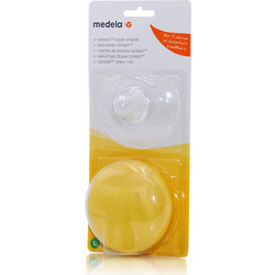 Medela Contact Ψευδοθηλές Large 2τμχ