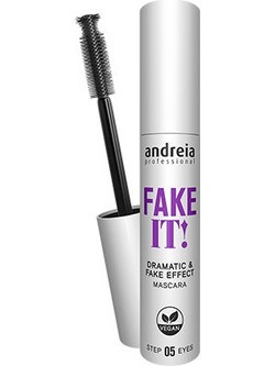 Andreia Pake It Dramatic & Fake Effect Black Mascara για Όγκο 10ml