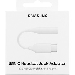 SAMSUNG Γνήσιος Μετατροπέας ADAPTER USB-C male - Headset Jack Adapter audio 3.5mm female - EE-UC10JUWEGWW