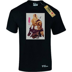 Ανδρικό μπλουζάκι t-shirt βαμβακερό Takeposition Kratos Poster, Μαύρο, 320-4519