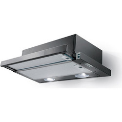Faber Flexa NG Glass BK A60 Συρόμενος Απορροφητήρας 60cm Μαύρος
