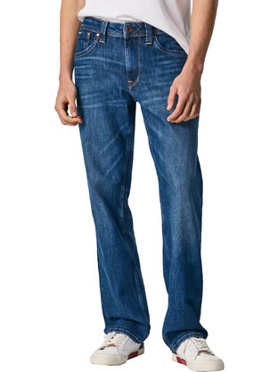 Pepe Jeans Kingston Zip Ανδρικό Τζιν Παντελόνι Denim PM206468VX34-000