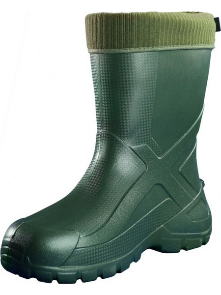 DryWalker X-Track Short Γαλότσες Εργασίας Κνήμης με Γούνα Πράσινες