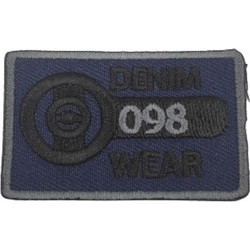Μοτίφ Κεντητό Θερμοκολλητικό 098 Denim Wear 4.8x3cm 1τεμ