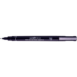 Μαρκαδόρος Pin Μαύρο 0.6mm Uni-Ball 1τεμ